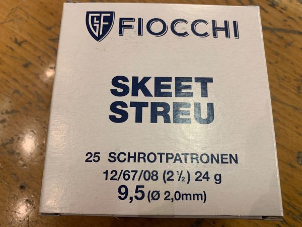 Fiocchi - Skeet Streu - 24gr. 2,0mm - Kal. 12