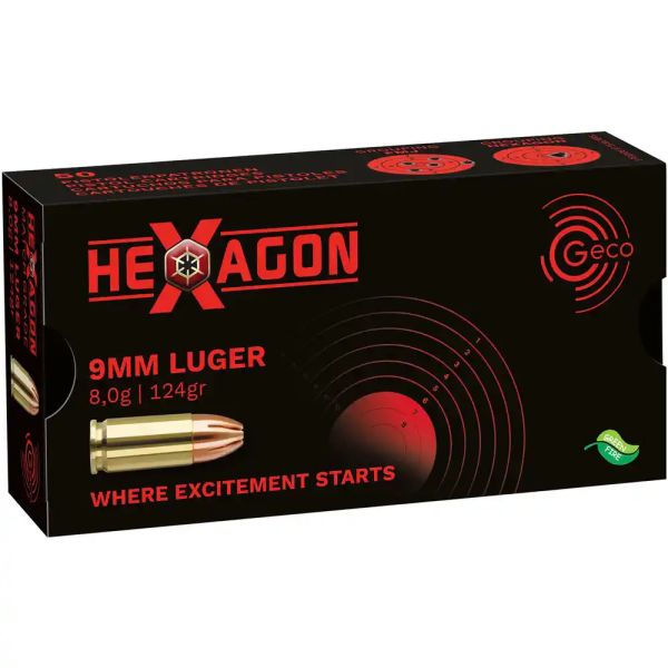 GECO - 9mmLuger - Hexagon