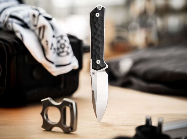 Böker - Kiboku Richlite Black Rock Pattern