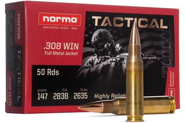 Norma - Tactical - .308Win FMJ