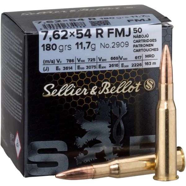 Sellier & Bellot - 7,62x54 R FMJ