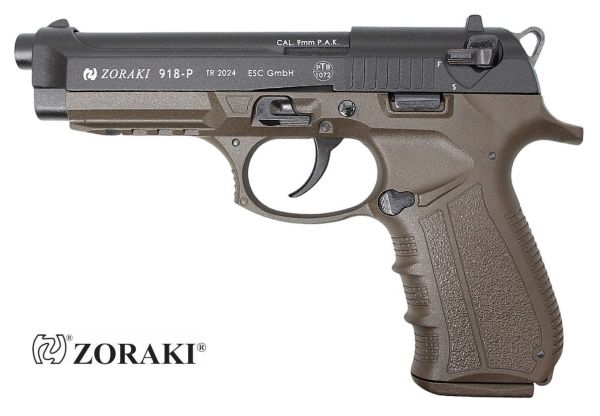 Zoraki - 918, OD Green - 9mm P.A.K.