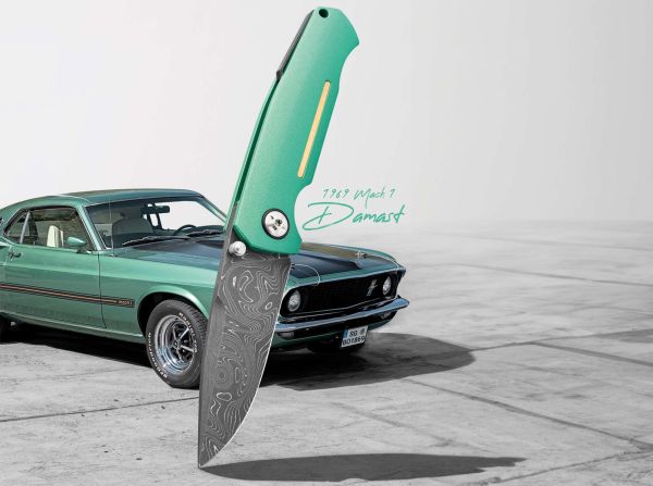 Böker - 1969 Mach-1 Damast