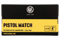 RWS - .22lfb. Pistol Match RWS - .22lfb. Pistol Match