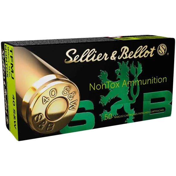 Sellier & Bellot - .40S&W TFMJ NonTox