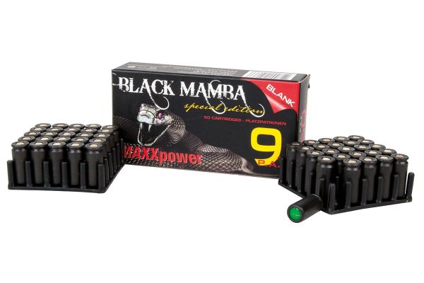 Black Mamba - Knallpatronen - Special Edition, cal. 9 mm P.A.K.