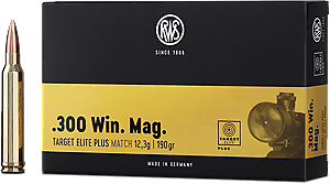 RWS - Target Elite Plus - .300 Win.Mag. - 190 grain