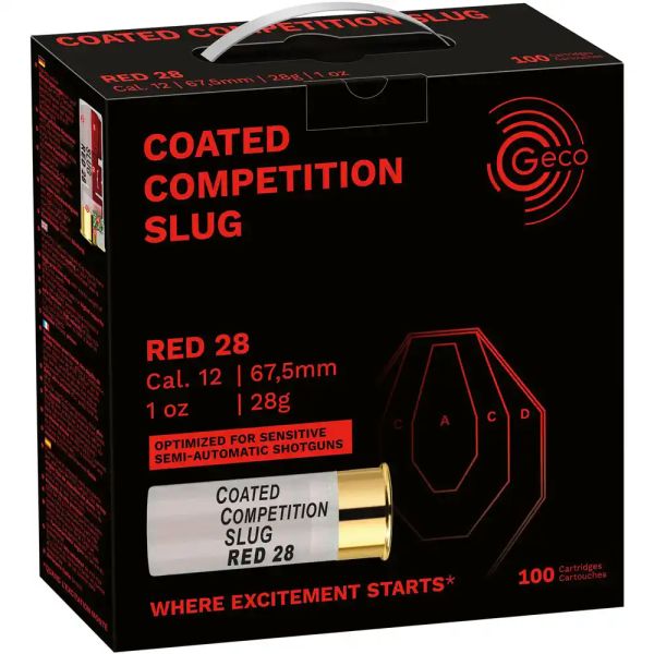 GECO - 12/67,5mm - RED 28 - Coated Competition Slug