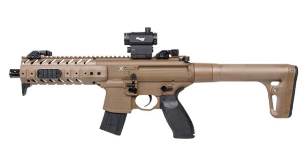 Sig Sauer - MPX Dark Earth inkl. Red Dot - 4,5mm