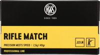RWS - .22lfb. Rifle Match RWS - .22lfb. Rifle Match