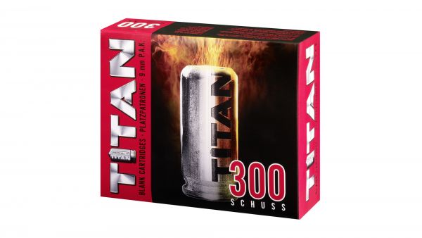 TITAN - Knallpatronen, cal. 9 mm P.A.K. - 300 Schuß