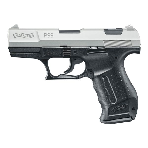 Walther - Mod. P99 - nickel, 9mm P.A.K.