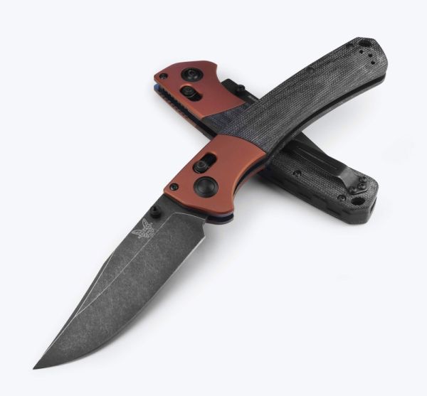 Benchmade - 15080-4 CROOKED RIVER - Black Micarta