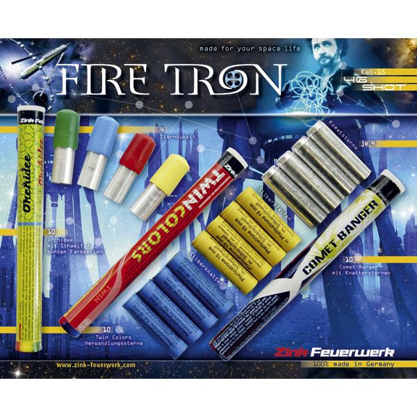 Zink - FIRE TRON - 46 Teile